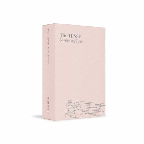 TAEYEON 'THE TENSE' MEMORY BOX - DIGITAL CODE VERSION